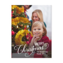 Fotos de Personalizado simple de Feliz Navidad