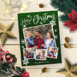 Postal Fotos de Rústico de copo de nieve de navidad<br><div class="desc">Fotos postales en Rústico de copo de nieve de navidad</div>