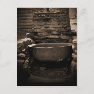 Postal Fotos de Sepia relacionadas con la cocina