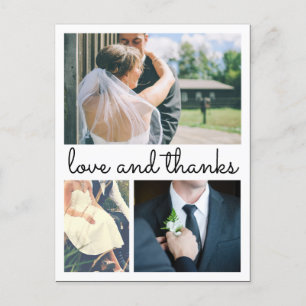 Postal Fotos De Tres Bodas Escritas A Mano