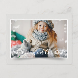 Postal Fotos familiares y espárragos   Festividad mágica