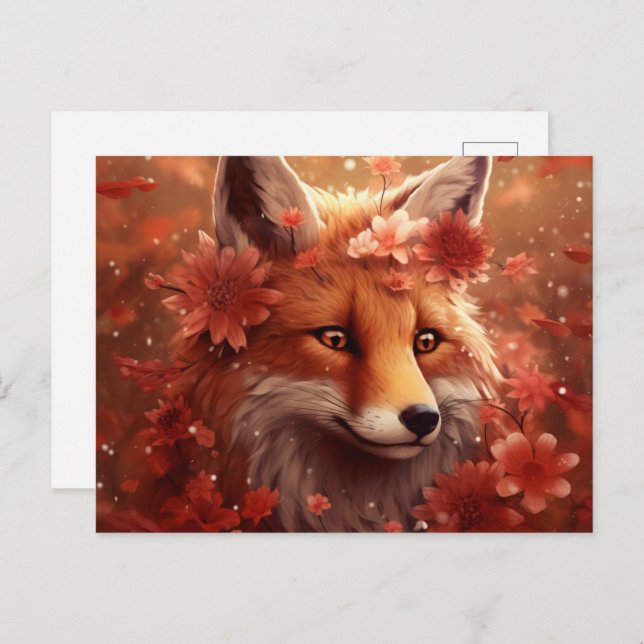 Postal Fox  (Anverso / Reverso)