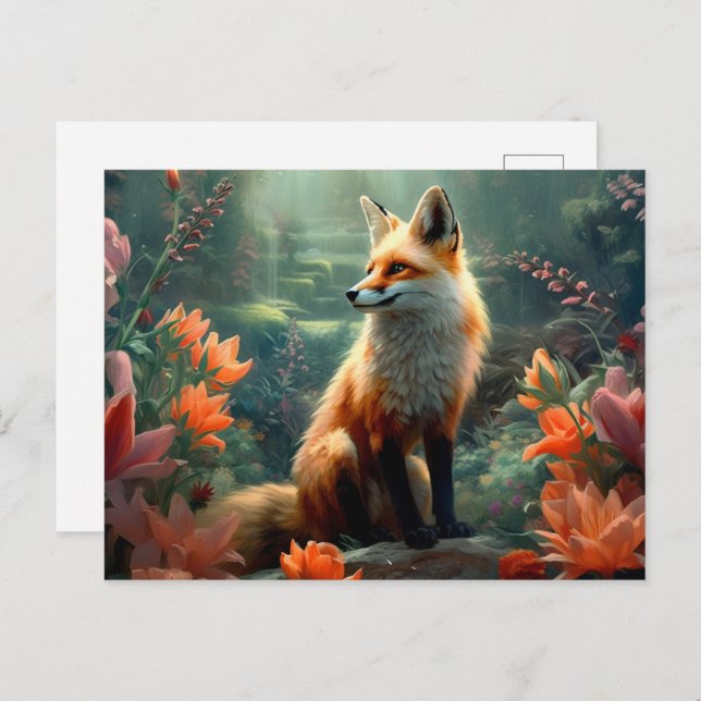 Postal Fox  (Anverso / Reverso)