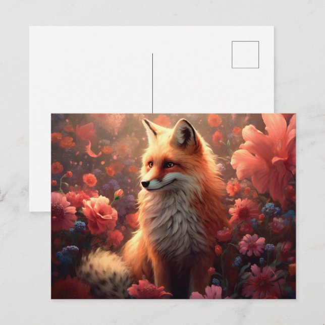 Postal Fox  (Anverso / Reverso)