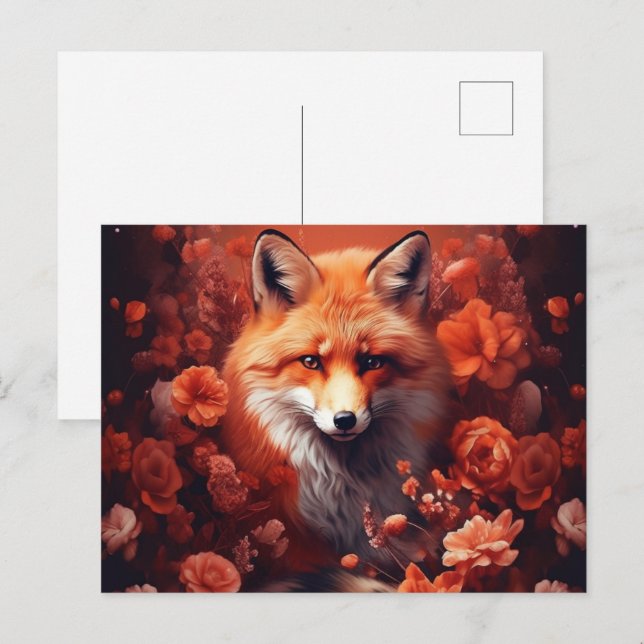Postal Fox  (Anverso / Reverso)