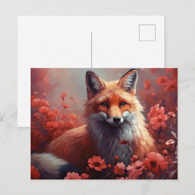 Postal Fox  (Anverso / Reverso)