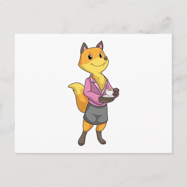 Postal Fox como secretario de la Copa de Café (Anverso)