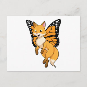 Postal Fox con Wing