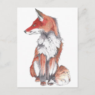 Postal Fox de Inkspot