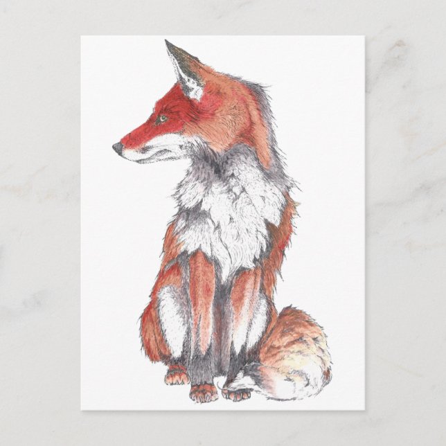 Postal Fox de Inkspot (Anverso)