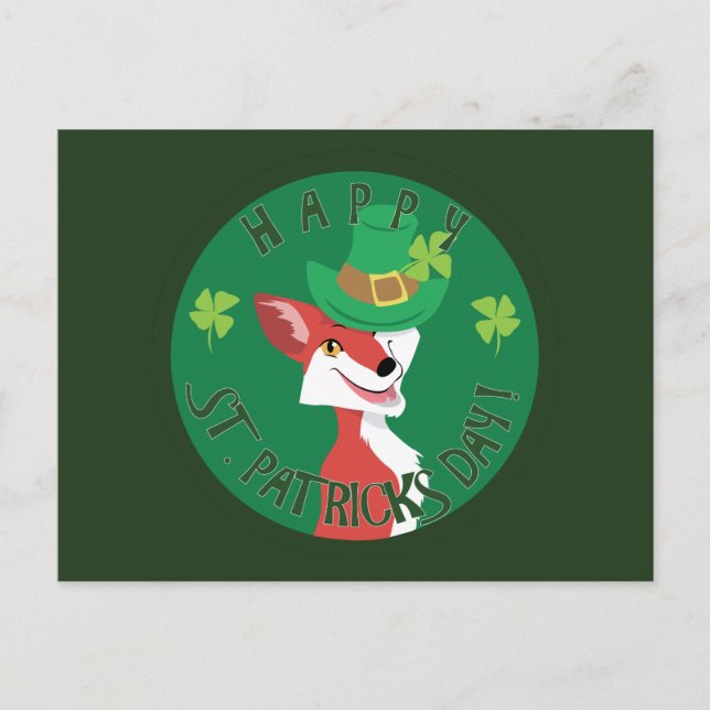 Postal Fox de San Patricio (Anverso)