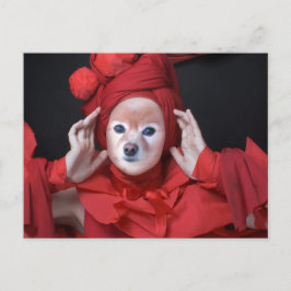 Postal Fox Es La Dama En Rojo