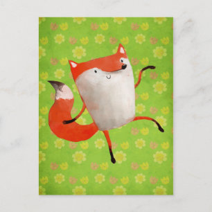 Postal Fox feliz
