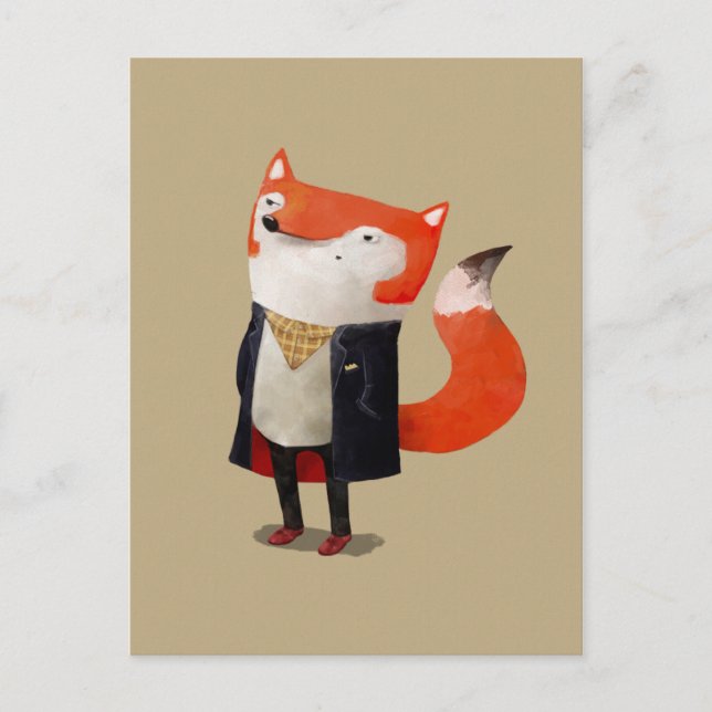 Postal Fox inteligente (Anverso)