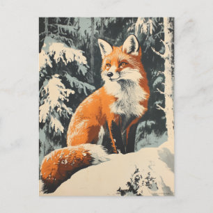 Postal Fox Winter vintage