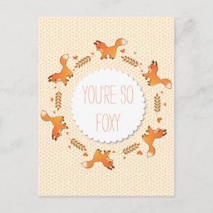 Postal Foxes, Laurel y el Corazón son Foxy