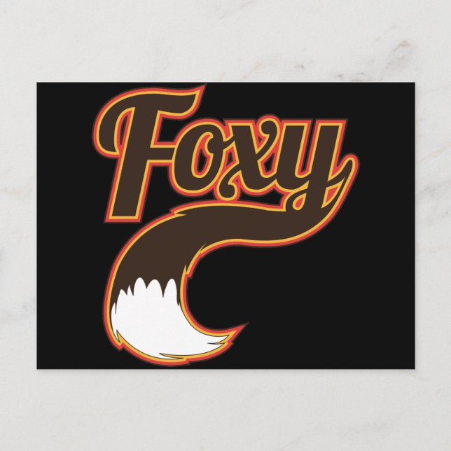 Postal Foxy (Anverso)