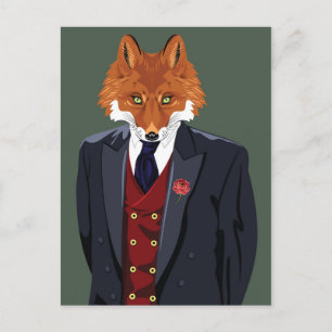 Postal Foxy Portrait