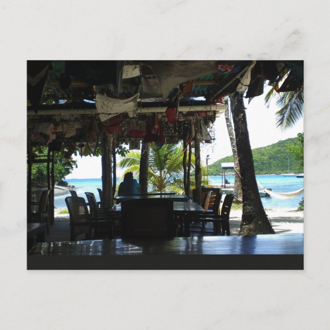 Postal Foxy's Bar on Jost (Anverso)