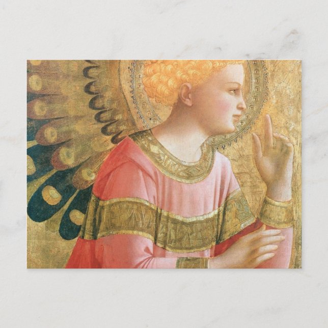 Postal Fra Angelico-Archangel Gabriel Annunciate (Anverso)
