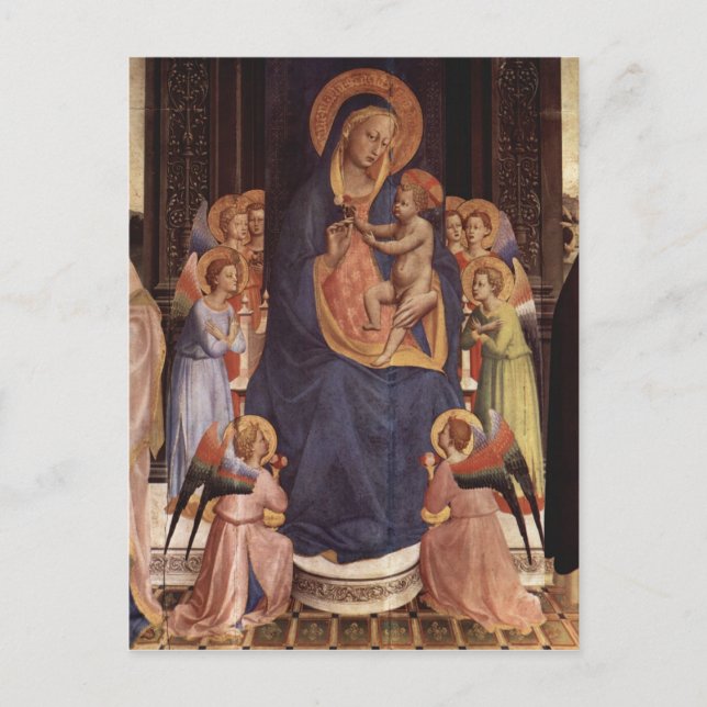 Postal Fra Angelico Art (Anverso)