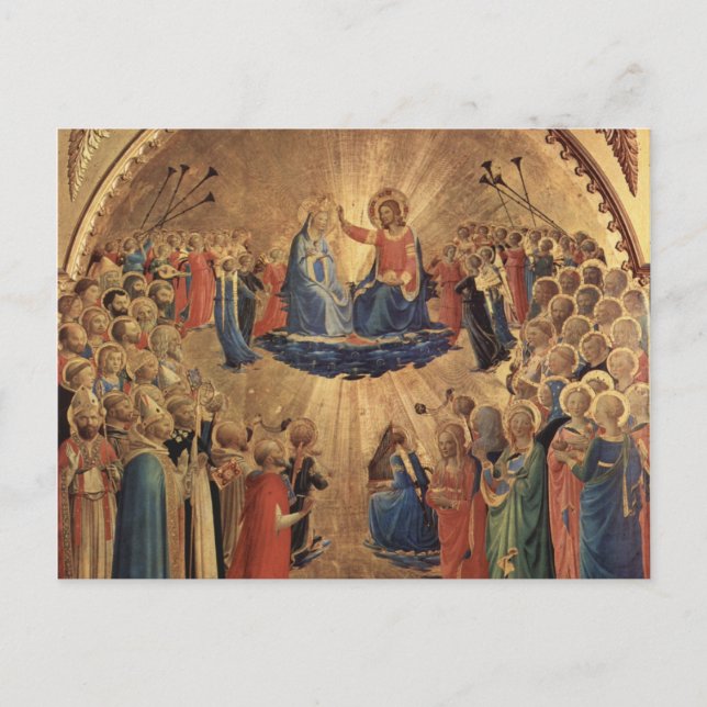 Postal Fra Angelico Art (Anverso)