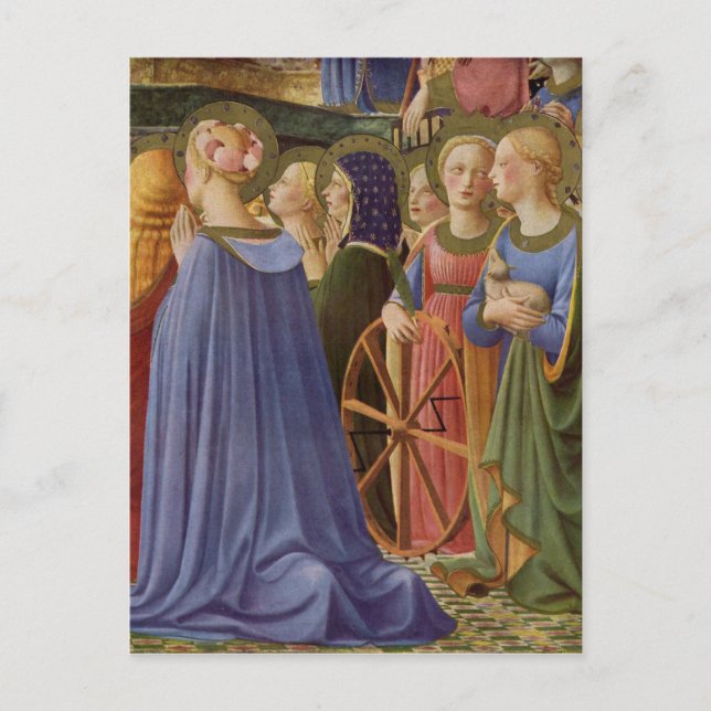 Postal Fra Angelico Art (Anverso)