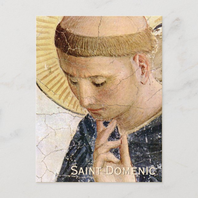 Postal Fra Angelico Saint Dominic CC0682 (Anverso)