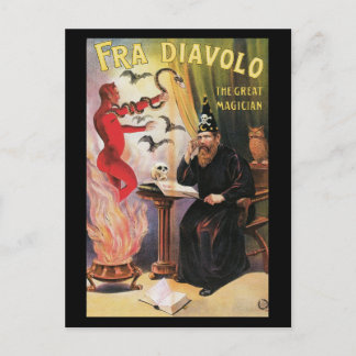 Postal Fra Diavolo - El gran mago