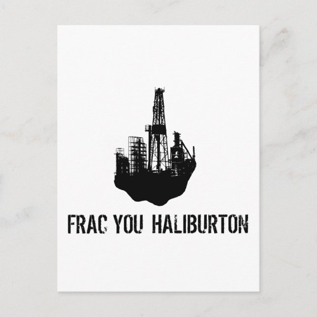 Postal frac you Haliburton (Anverso)