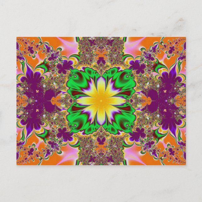 Postal fractal (Anverso)