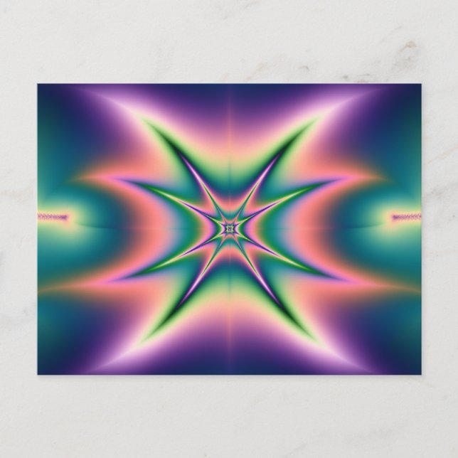 POSTAL FRACTAL 2 (Anverso)
