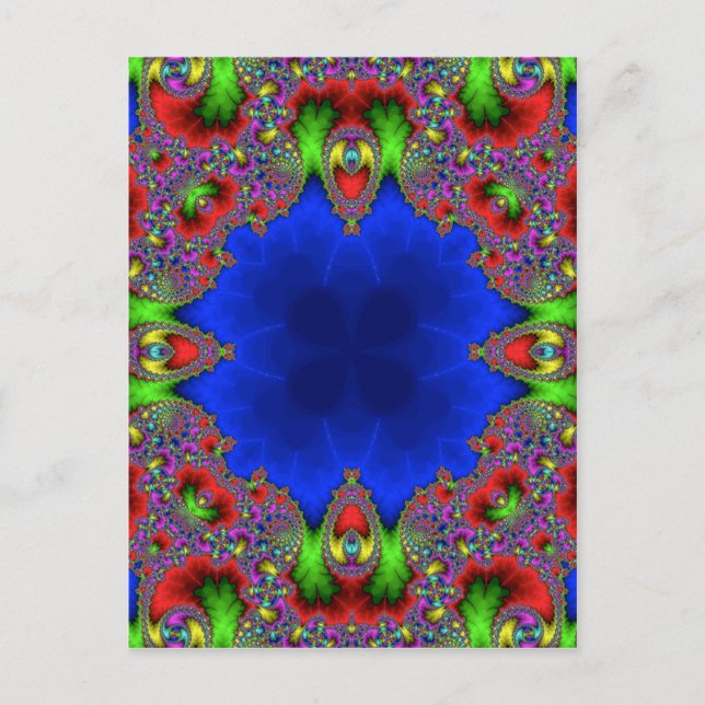 Postal Fractal 483 de Kaleidoscope (Anverso)