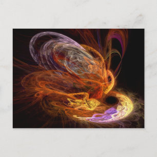 Postal Fractal - Ascenso del Fénix