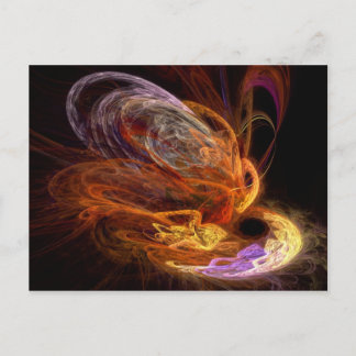 Postal Fractal - Ascenso del Fénix