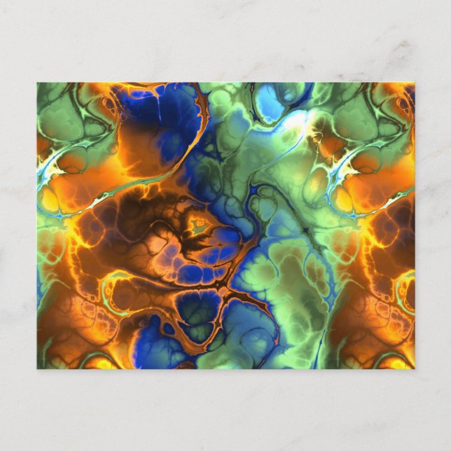 postal fractal espacial (Anverso)