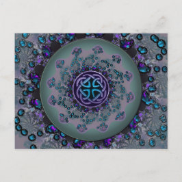 Postal Fractal fractal celta