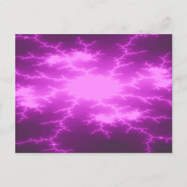 Postal Fractal Mega Lightning (Anverso)