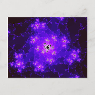 Postal fractal nebulosa
