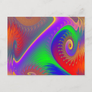 Postal Fractalizado 23