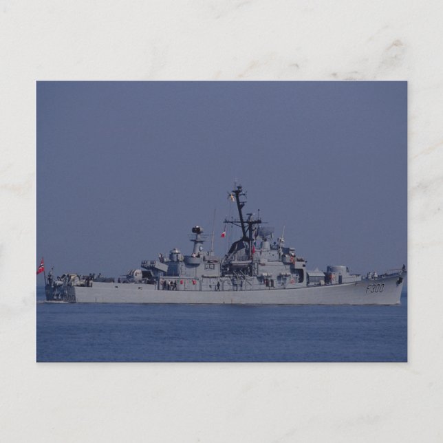 Postal Fragata OSLO F3000, Noruega (Anverso)