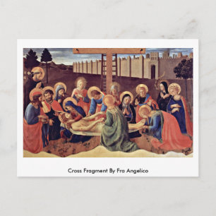 Postal Fragmento Cruzado De Fra Angelico