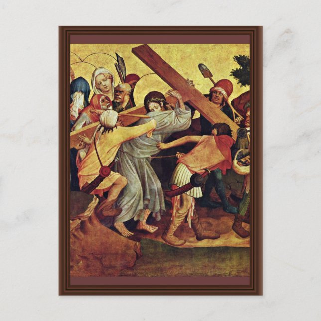 Postal Fragmento De Altar De Thomas De La Escena De Ala I (Anverso)