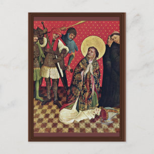 Postal Fragmento De Altar De Thomas De La Escoria De Ala 
