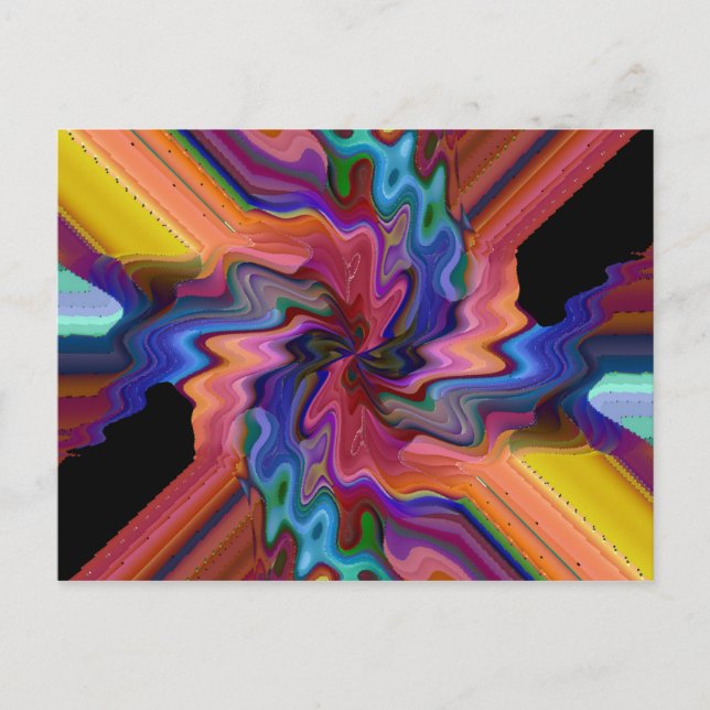 Postal Fragmento de átomo (Anverso)