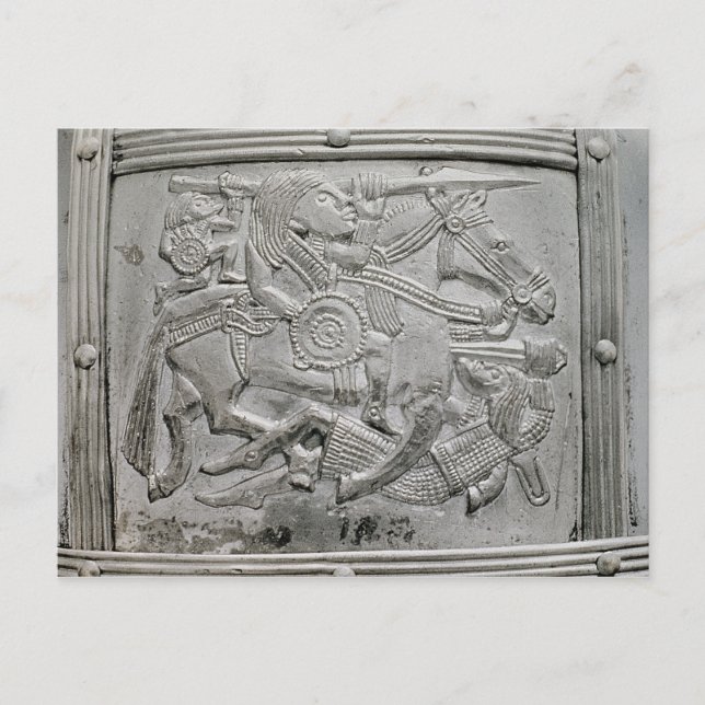 Postal Fragmento de casco, de Sutton Hoo Treasure (Anverso)