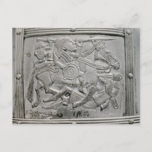 Postal Fragmento de casco, de Sutton Hoo Treasure