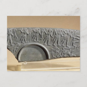 Postal Fragmento de la paleta de cazadores