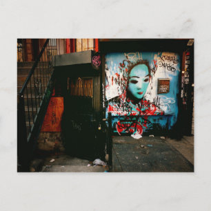 Postal Fragmentos urbanos - Arte callejero - Nueva York