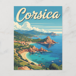 Postal France Corsica Travel